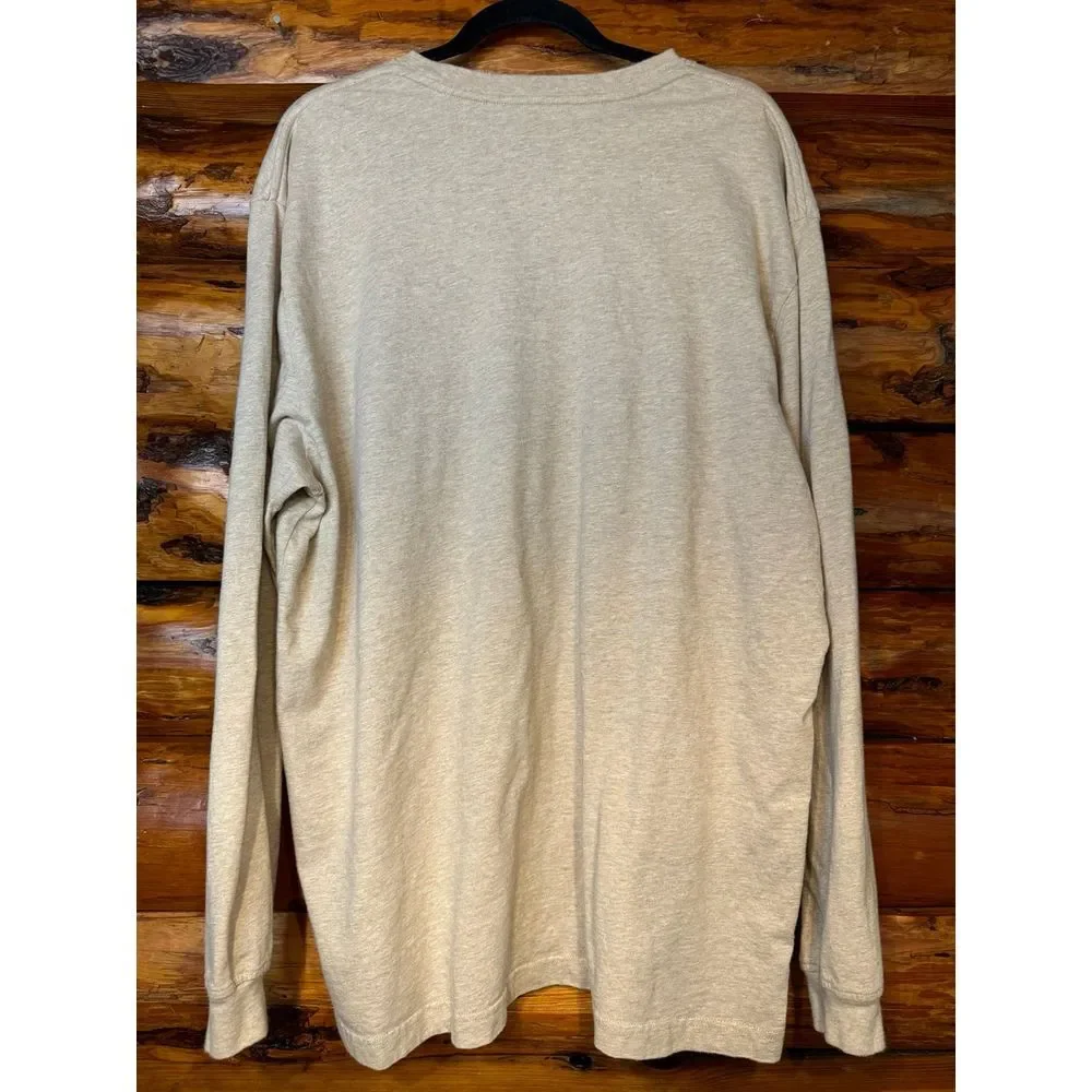 G.H. Bass and Co. Khaki Long Sleeve Size XXL‎